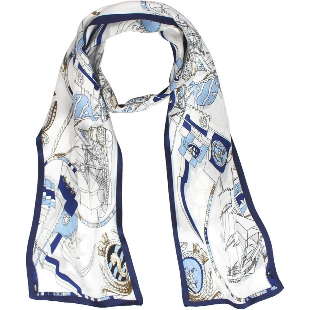 Silk Scarf Women 59x6.3in Head Neck Wraps Pashmina Shawl Gift